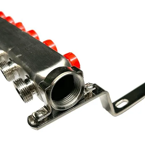 Группа коллекторная без расходомеров 8 отводов 1&quot;в/в x ¾&quot;ек Uni-fitt TECHNO 451W4308