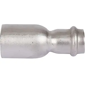 Муфта пресс редукционная однораструбная 35мм x 22мм Sanha NiroSan 9243 692433522 Муфта пресс редукционная однораструбная 35мм x 22мм Sanha NiroSan 9243 692433522, 3