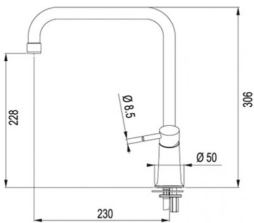 Смеситель для кухни Franke Galileo бежевый 115.0289.846