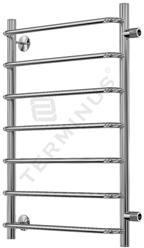 Полотенцесушитель водяной лесенка Terminus Стандарт П7 500х796 б/п 600 полированная сталь 4670030725332