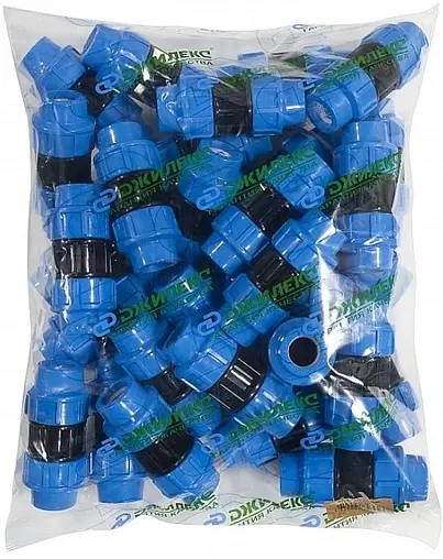 Муфта компрессионная соединительная 25мм x 25мм Джилекс 9252