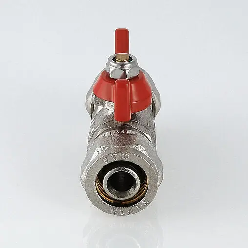 Кран шаровый для мп трубы 16мм x 16мм Valtec VT.343.N.1616