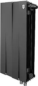 Радиатор биметаллический 4 секции нижнее правое подключение Royal Thermo PianoForte VD 500 Noir Sable RTPNNSVD50004 Радиатор биметаллический 4 секции нижнее правое подключение Royal Thermo PianoForte VD 500 Noir Sable RTPNNSVD50004, 1
