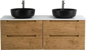Тумба-умывальник подвесная BelBagno ETNA 120 Rovere Nature ETNA-1200-2C-SO-RN-P+ Тумба-умывальник подвесная BelBagno ETNA 120 Rovere Nature ETNA-1200-2C-SO-RN-P+, 1