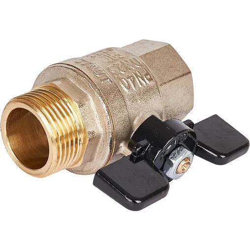 Кран шаровый 1"в x 1"н Stout ГОСТ Р 59553-2021 SVB-0004-200025