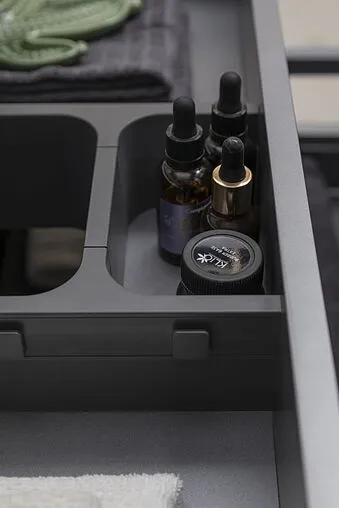 Тумба под умывальник подвесная Allen Brau Infinity 85 антрацит 1.21002.AM