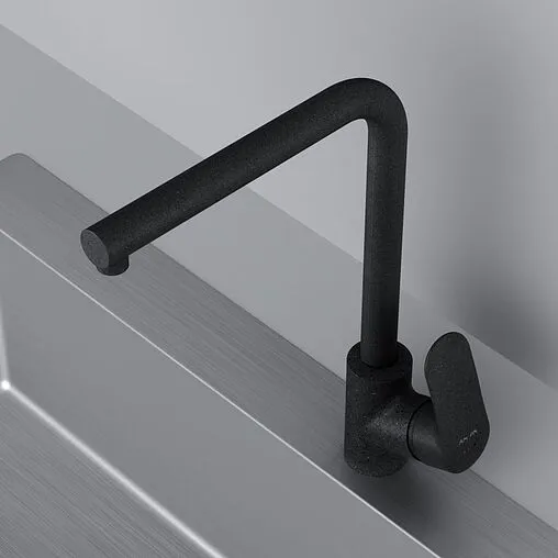 Смеситель для кухни Am.Pm Like чёрный матовый F8005022