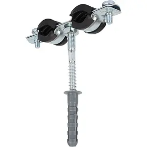 Хомут сантехнический обрезиненный сдвоенный ⅜" (15-19мм) Stout SAC-0020-200038 Хомут сантехнический обрезиненный сдвоенный ⅜" (15-19мм) Stout SAC-0020-200038, 5