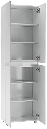 Шкаф-пенал напольный Айсберг Норма 60 белый DA1625P