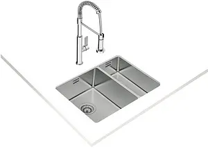 Мойка кухонная Teka Be Linea RS15 2B 580 POLISHED нержавеющая сталь полированная 115030008 Мойка кухонная Teka Be Linea RS15 2B 580 POLISHED нержавеющая сталь полированная 115030008, 4