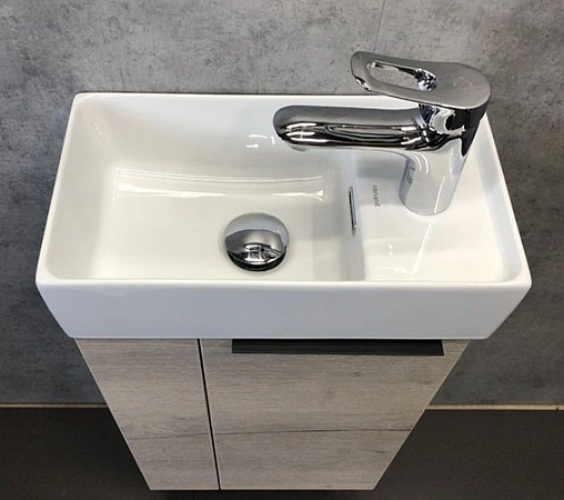 Тумба-умывальник подвесная Comforty Матэ 40 дуб дымчатый 00-00000833CF