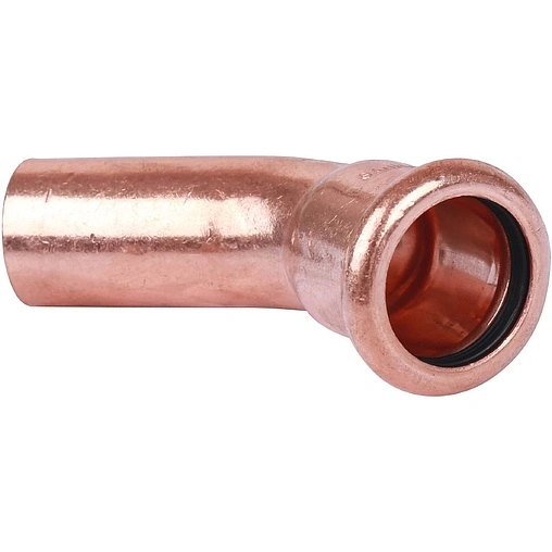 Отвод пресс однораструбный 22мм угол 45° Sanha 6040 1604022