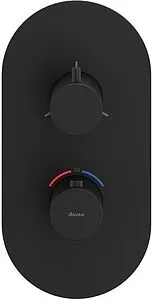 Термостат для 3 потребителей Ravak Espirit чёрный матовый X070289 Термостат для 3 потребителей Ravak Espirit чёрный матовый X070289, 4