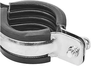 Хомут сантехнический обрезиненный сдвоенный ⅜&quot; (15-18мм) Walraven BIS Cobra 0802118, 4
