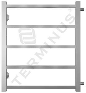 Полотенцесушитель водяной лесенка Terminus Вега П5 500х606 б/п 500 полированная сталь 4620768886638, 1