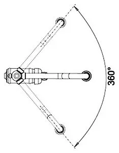 Смеситель для кухни Blanco Tradon полированная латунь 520787, 3