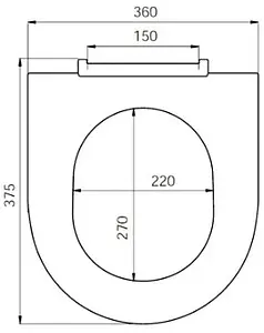 Крышка-сиденье для унитаза IDDIS PP Seat Cover белый ID 01 138.1, 2