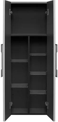 Шкаф-пенал подвесной Aquaton Ар-Деко 40 серый кобальт 1A284703DD8D0