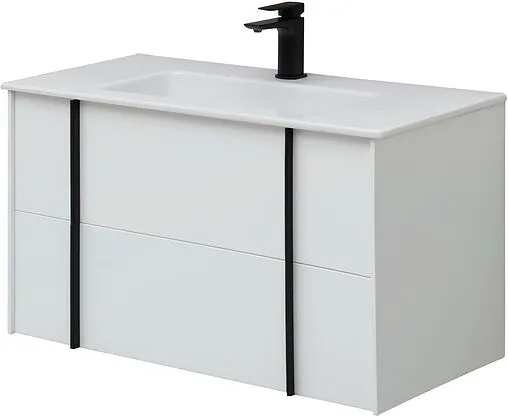 Тумба под умывальник подвесной Allen Brau Reality 90 белый 1.32006.WM