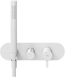 Смеситель для душа скрытого монтажа Ravak Espirit белый матовый X070250, 1