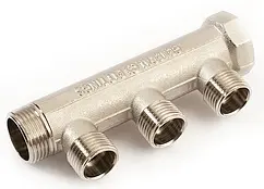 Коллектор регулирующий проходной 3 отвода 1"в/н x ¾"ек General Fittings 630061N100503A Коллектор регулирующий проходной 3 отвода 1"в/н x ¾"ек General Fittings 630061N100503A