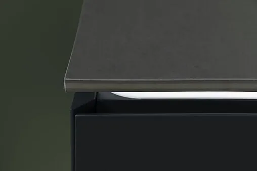 Тумба под умывальник подвесная Allen Brau Infinity 85 антрацит 1.21002.AM