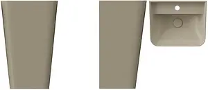 Раковина ISVEA Sott'Aqua 50 слоновая кость 10SQ37001SV-2K, 1