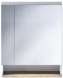 Шкаф-зеркало IDDIS Carlow 70 белый/дуб CAR7000i99, 4