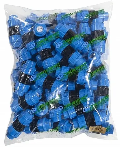 Муфта компрессионная соединительная 20мм x 20мм Джилекс 9250