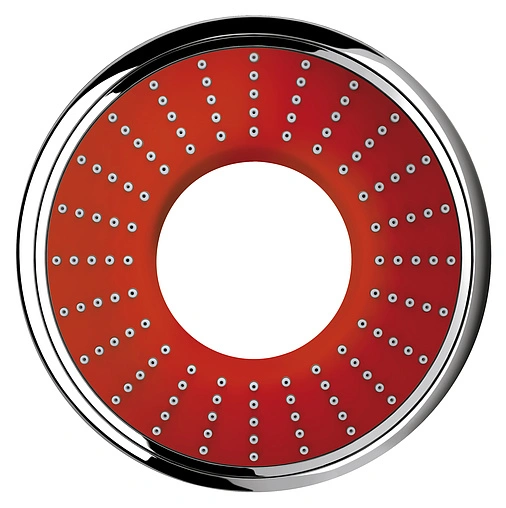 Лейка ручного душа Grohe Rainshower Icon хром/красный 27443000 Лейка ручного душа Grohe Rainshower Icon хром/красный 27443000