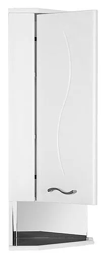 Шкаф угловой Aquanet Моника 35 L белый 00187389