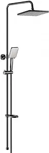 Душевая система без смесителя Swedbe Hermes чёрный матовый 5105B Душевая система без смесителя Swedbe Hermes чёрный матовый 5105B, 1