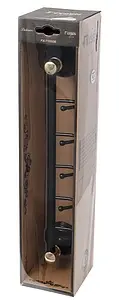 Планка с 5-ю крючками Fixsen Luksor чёрный/золото FX-71605-5B Планка с 5-ю крючками Fixsen Luksor чёрный/золото FX-71605-5B, 2
