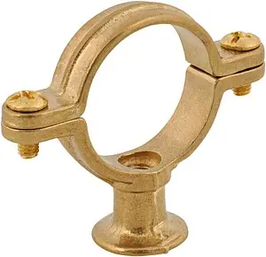 Хомут сантехнический декоративный 22мм латунь Walraven BIS 0828022, 1
