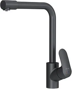 Смеситель для кухни с подключением к фильтру Am.Pm Like чёрный матовый F8005722, 1