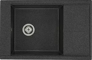 Мойка кухонная Aquaton Делия 78.7 графит 1A715132DE210 Мойка кухонная Aquaton Делия 78.7 графит 1A715132DE210, 1