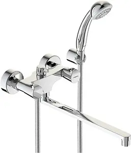 Смеситель для ванны с длинным изливом Vidima Neo хром BA336AA Смеситель для ванны с длинным изливом Vidima Neo хром BA336AA, 1