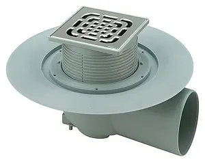 Трап горизонтальный Set Viega Advantix 4955.1 100x100мм 557171 Трап горизонтальный Set Viega Advantix 4955.1 100x100мм 557171, 1