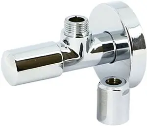 Вентиль регулирующий угловой ½"н x ⅜"н x 10ц хром Uni-fitt 186L2500 Вентиль регулирующий угловой ½"н x ⅜"н x 10ц хром Uni-fitt 186L2500, 3