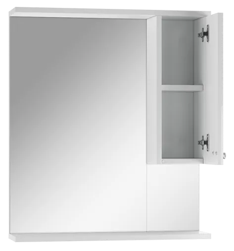 Шкаф-зеркало Домино Блик 60 R белый DD4211HZ