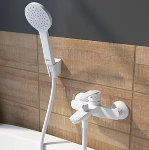 Смеситель для ванны IDDIS Ray белый матовый RAYWT02i02 Смеситель для ванны IDDIS Ray белый матовый RAYWT02i02, 3