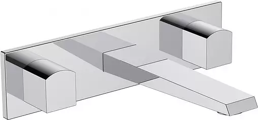 Смеситель для раковины из стены BelBagno Arlie хром ARL-BLI-CRM