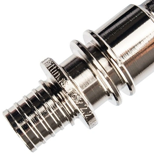 Уголок аксиальный радиаторный с хромированной трубкой 16мм x 15мм L=500мм Stout SFA-0025-001650