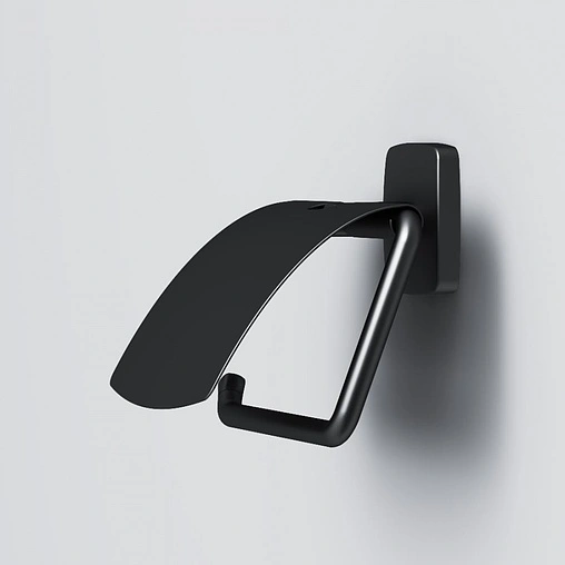 Держатель туалетной бумаги Am.Pm Gem чёрный матовый A90341422