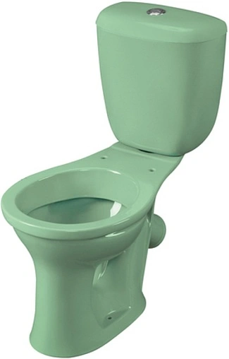 Унитаз-компакт Santeri Виктория салатовый 1.P301.6.S04.00B.F