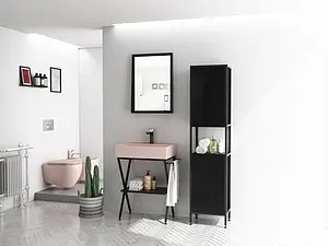 Раковина ISVEA SistemaZ Frame 60 лососевый 10SF50060SV-2S, 5