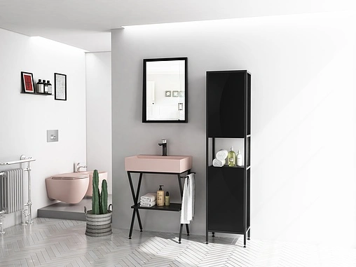 Раковина ISVEA SistemaZ Frame 60 лососевый 10SF50060-2S