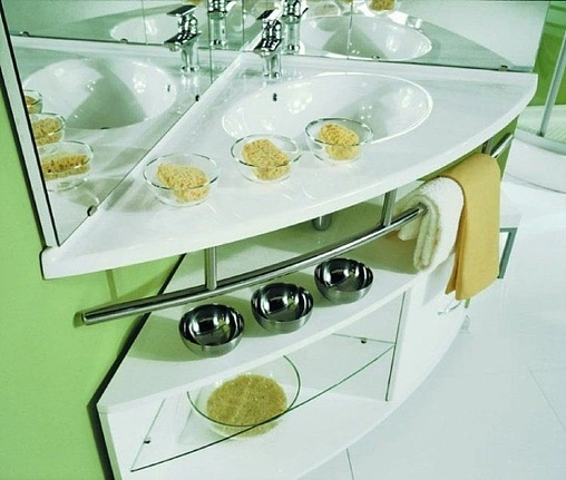 Раковина Aquaton Меблико 102 L белый 1A70033RMB01L