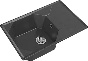Мойка кухонная GranFest Unique U-740L антрацит Мойка кухонная GranFest Unique U-740L антрацит, 1