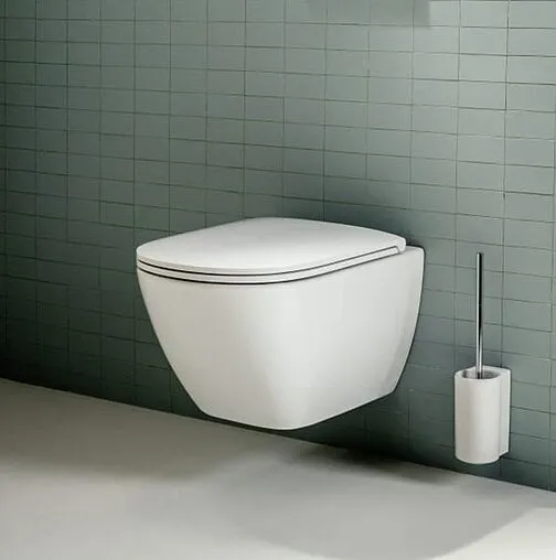 Унитаз подвесной безободковый Laufen Lua Rimless белый 8.2008.0.000.000.1